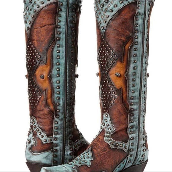 Dan Post Shoes - Dan Post Natasha Studded Western/Cowboy Boots